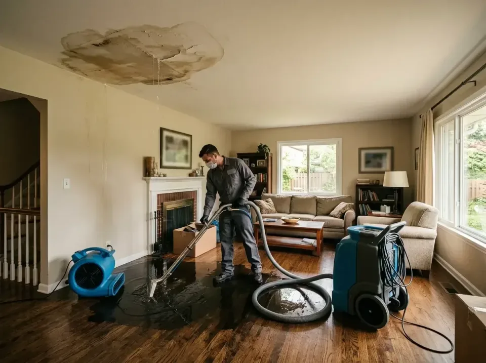 attic-pipe-burst-ceiling-drip-008 — frequently asked questions, Water Damage Restoration & Carpet Care in Lake Wynonah, PA